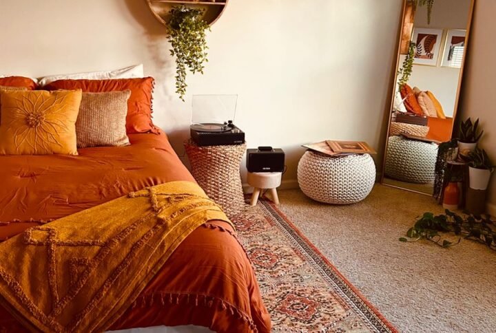 Room Makeover Ideas showcasing a modern minimalist living room transformation