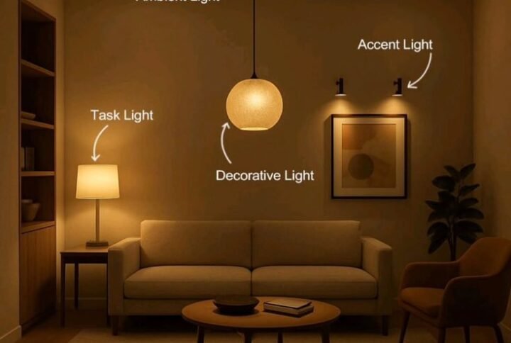 Modern home lighting ideas featuring stylish ceiling lights, lamps, and ambient fixtures