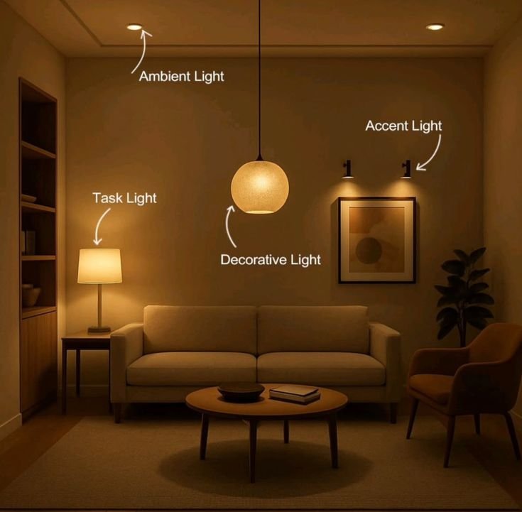 Modern home lighting ideas featuring stylish ceiling lights, lamps, and ambient fixtures
