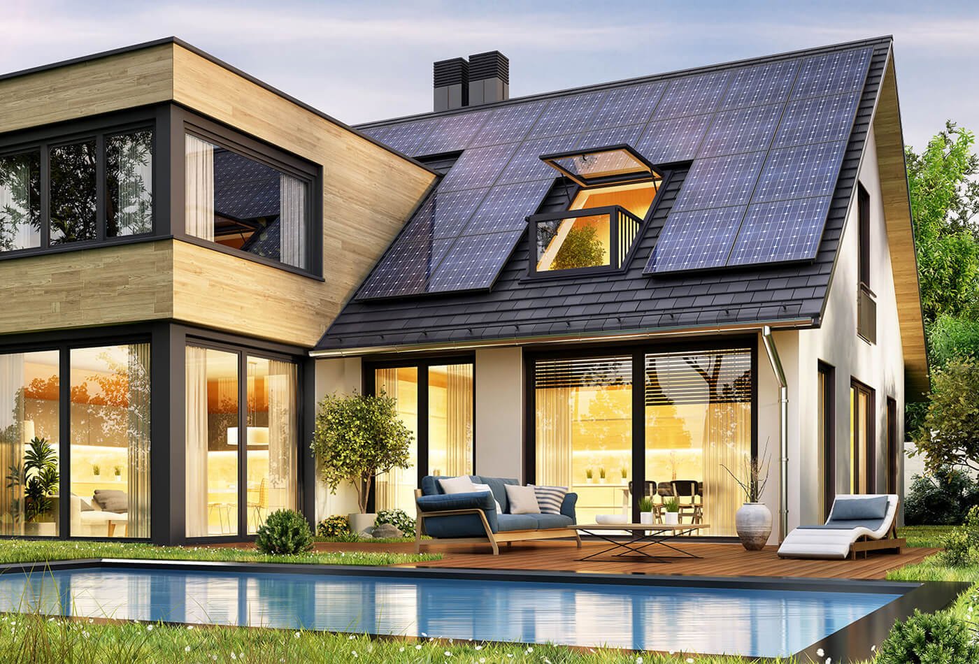 Eco-friendly living room with sustainable furniture, natural wood, and recycled materials