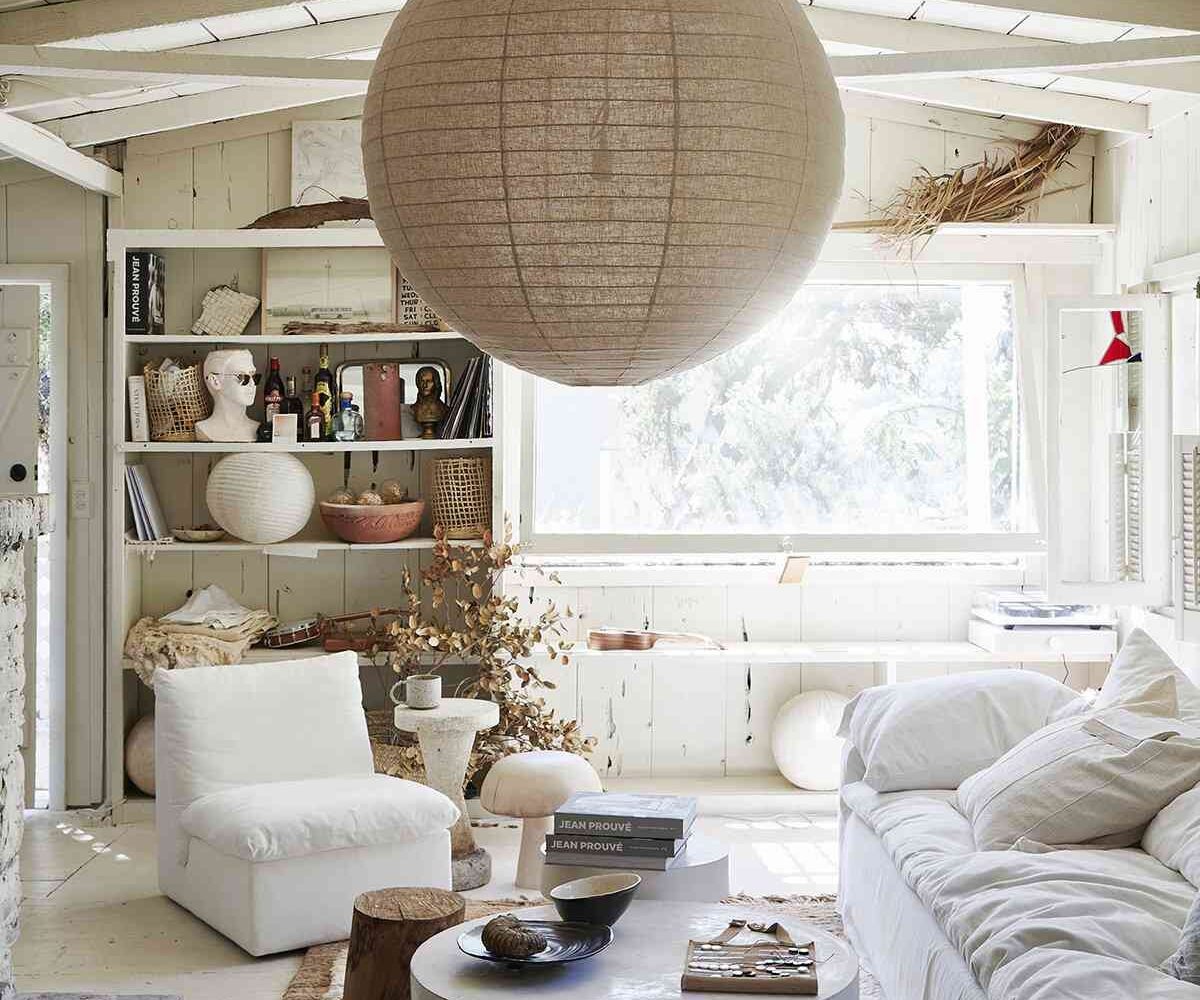 Cozy home interiors with warm lighting and comfortable furniture