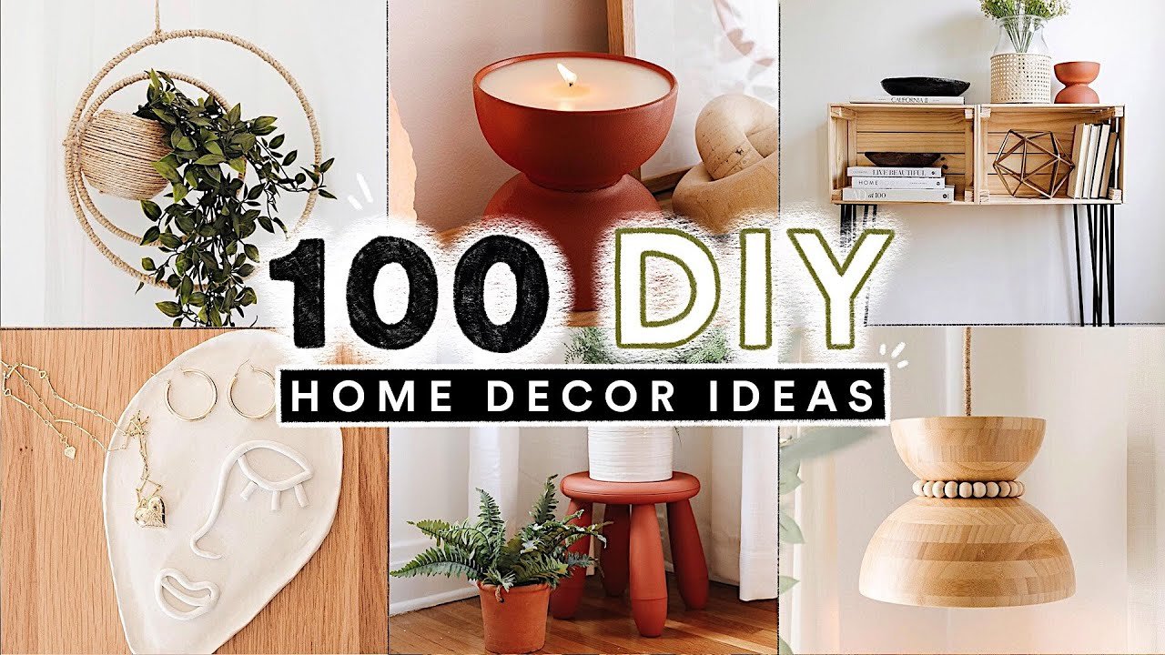 DIY home décor ideas for creative and budget-friendly room transformations