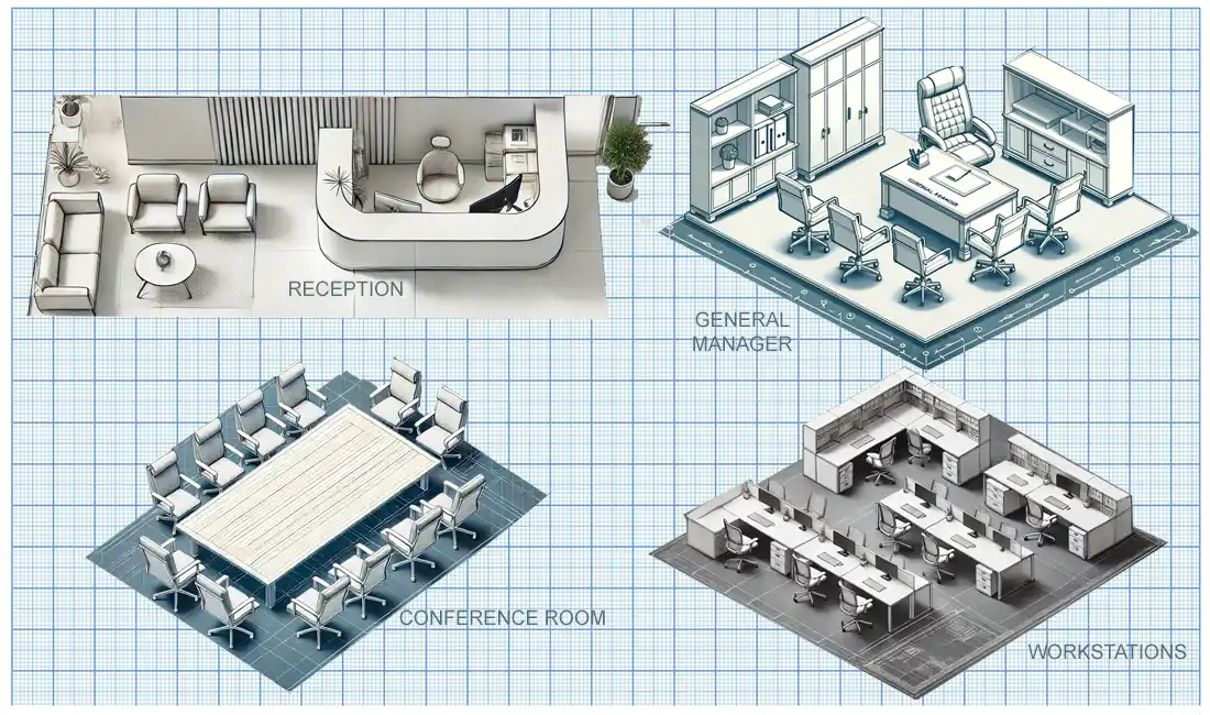 Space Planning & Functionality in modern interior design for efficient and stylish room layouts