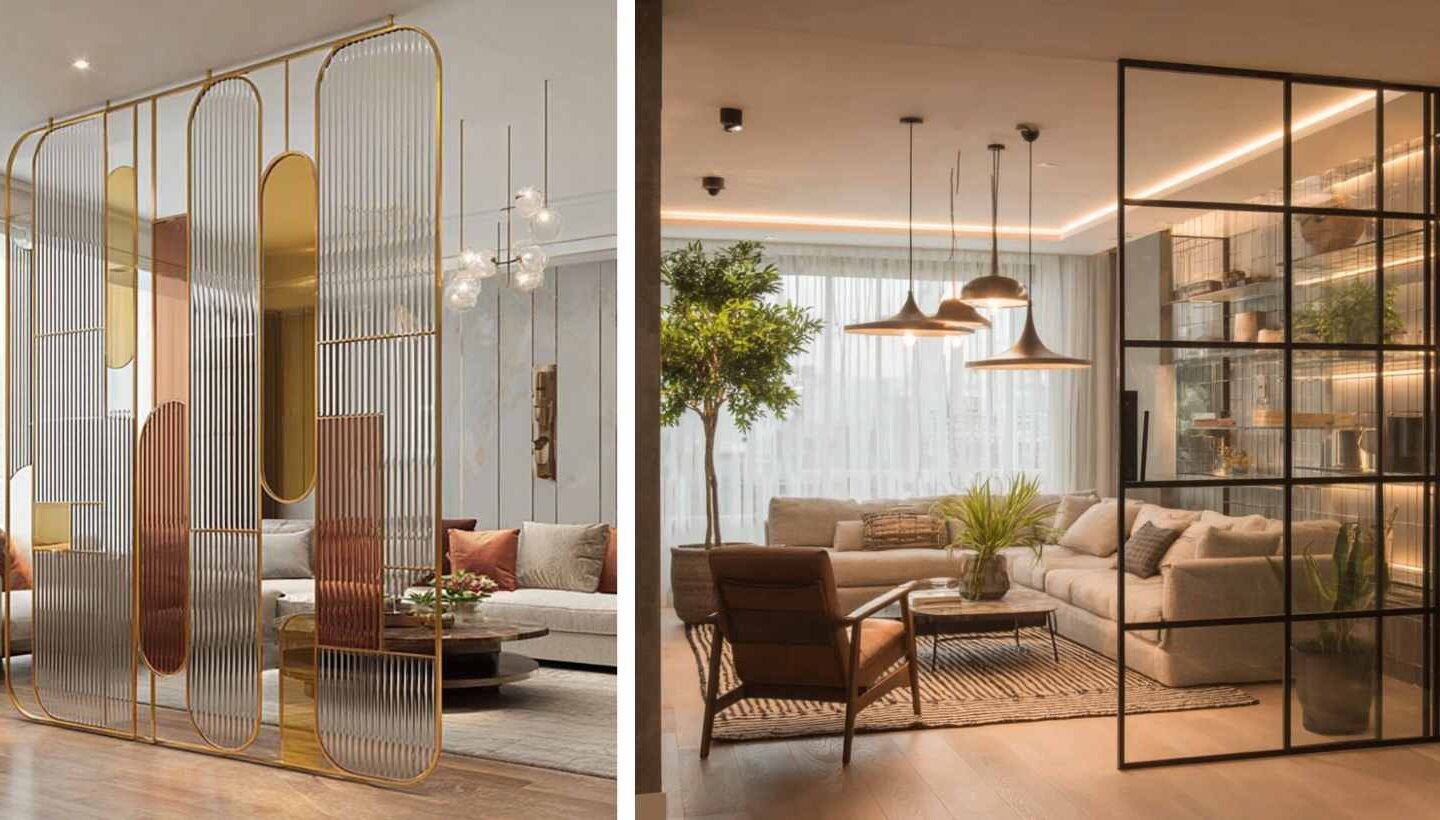 The role of glass and metal in modern interior design showcasing elegant and durable home decor