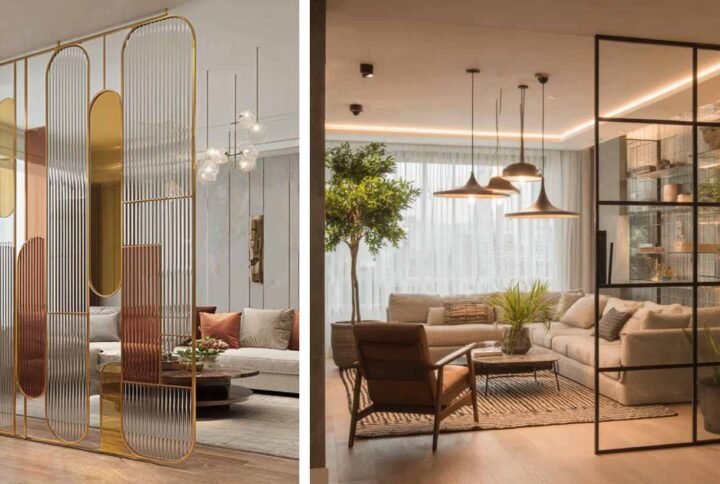 The role of glass and metal in modern interior design showcasing elegant and durable home decor