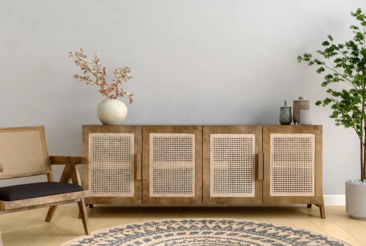 Rattan and bamboo decor trends in modern eco-friendly interior design